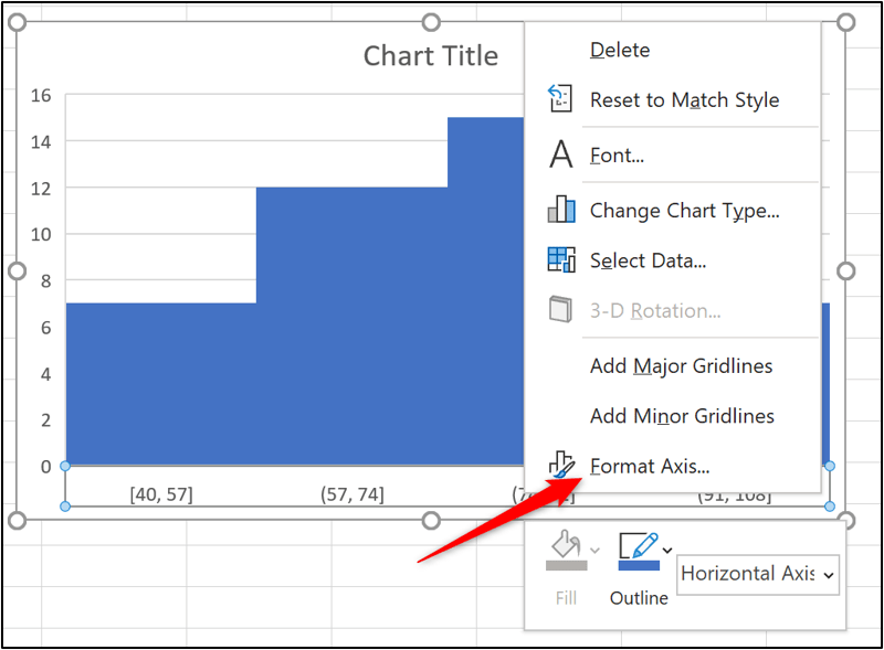 how to add a histogram in excel 2016 and add the data